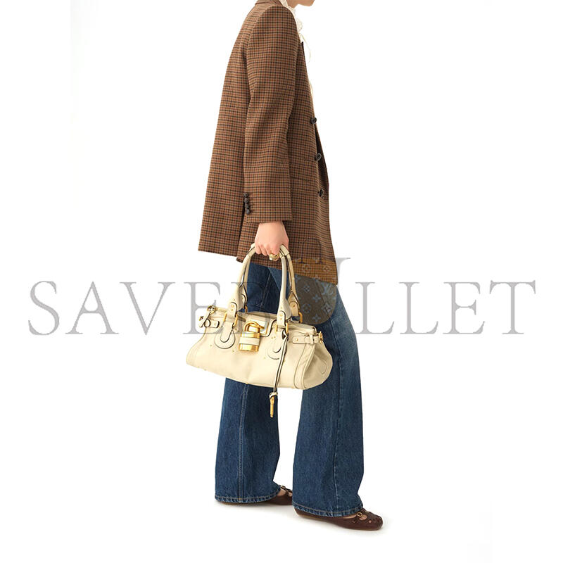Ch10É paddington bag in grained leather ch25ws802p7520s (36*18*18cm)